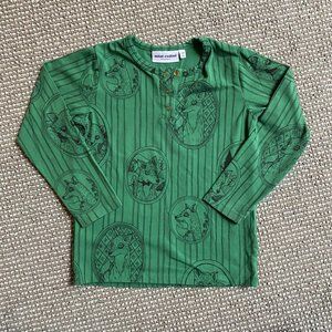 Mini Rodini Fox Henley T-Shirt 104-110